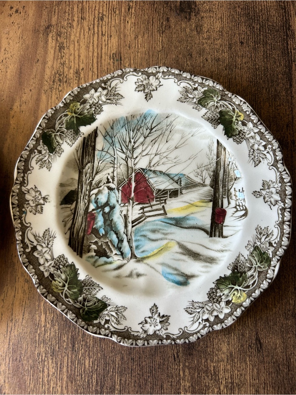 3 Vintage Johnson Brothers Bread and Butter plates
